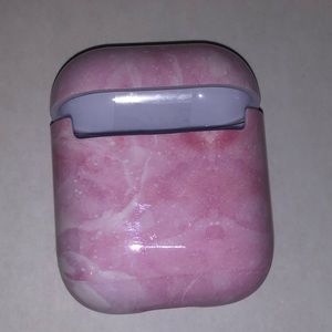 AirPod case in pink